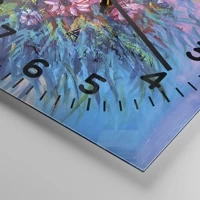 Clock face with numbers