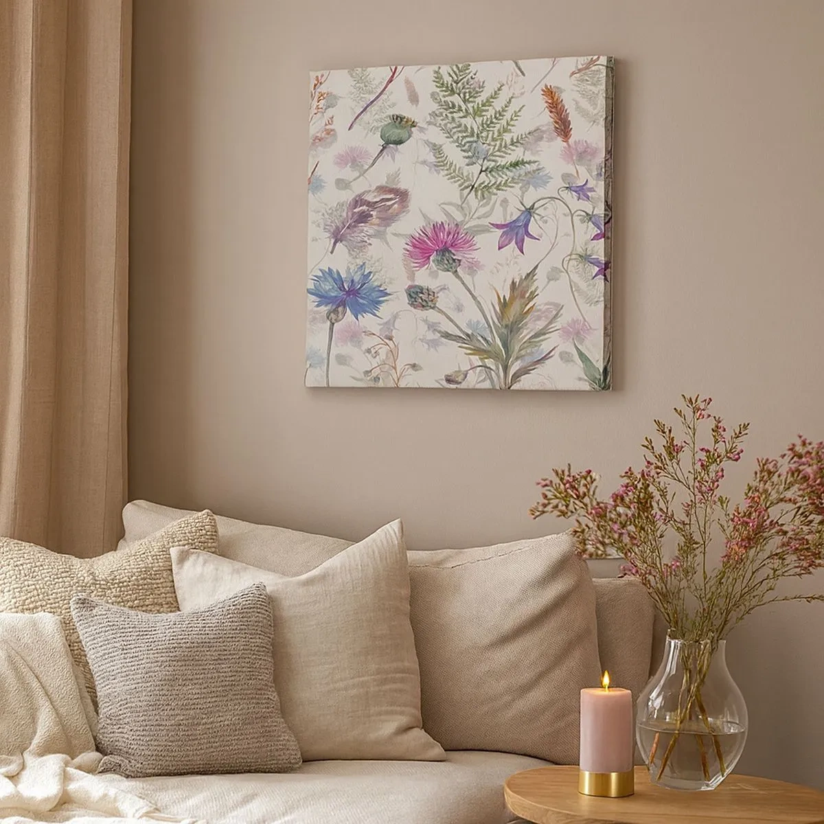 Canvas picture - Polish Herbs - 30x30 cm