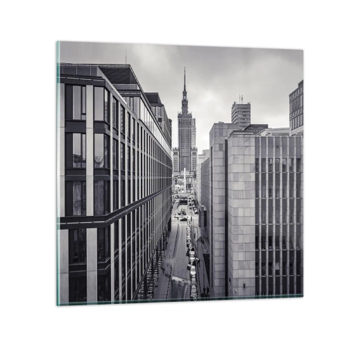 Glass picture - Warsaw Valley - 40x40 cm