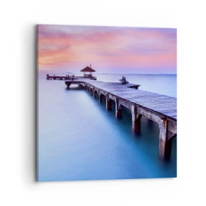 Canvas picture - Sea of Calm to the Horizon - 70x70 cm