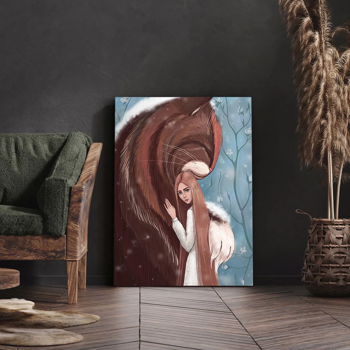 Canvas picture - Welcome to a Fairytale - 55x100 cm