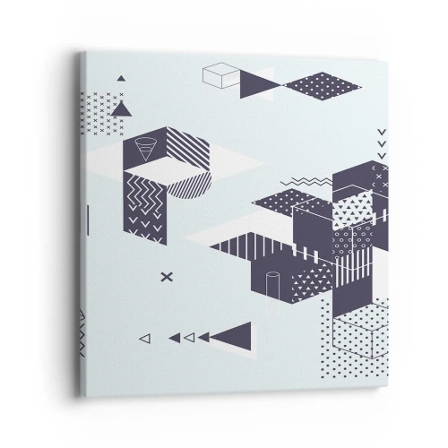 Canvas picture - In the Soul of a Mathematician - 40x40 cm