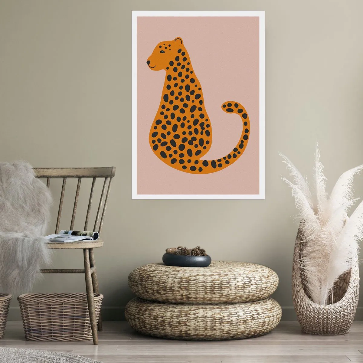 Poster - Leopard Print Is Fashionable - 61x91 cm