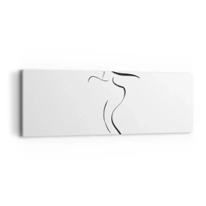 Canvas picture - Elusive Like a Wave - 90x30 cm