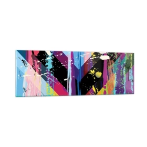 Glass picture - From Top to Bottom - 90x30 cm