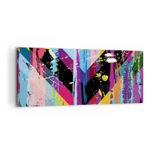 Canvas picture - From Top to Bottom - 100x40 cm
