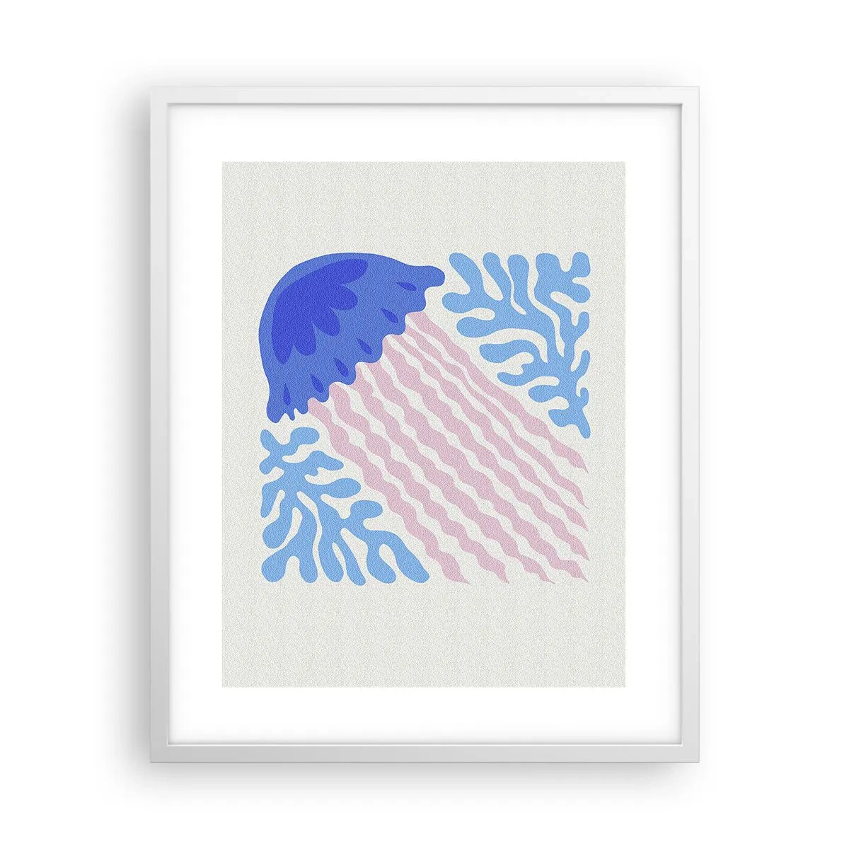 Poster in white frmae - Like from Another World - 40x50 cm