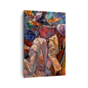 Canvas picture - In the Same Rhythm - 70x100 cm