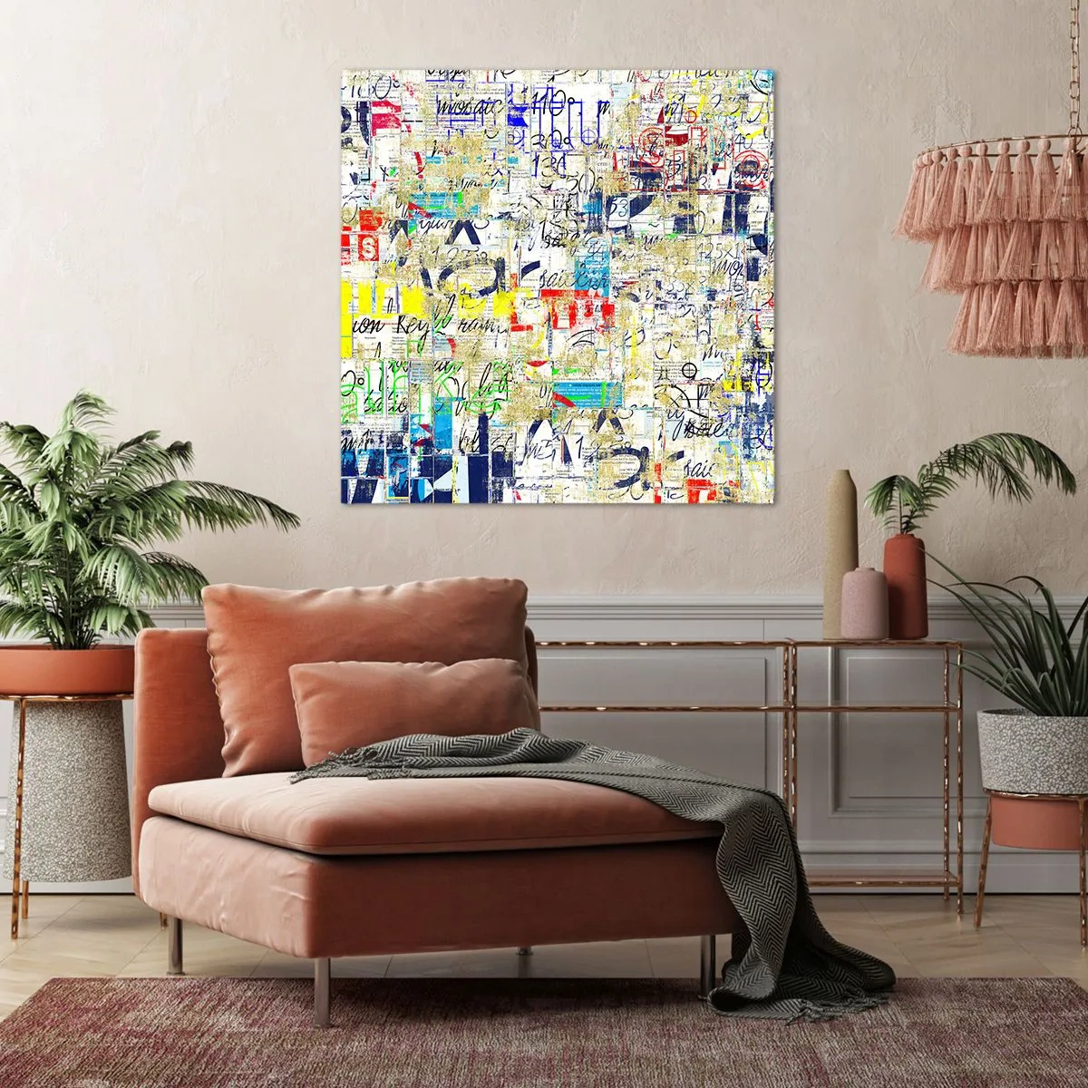 Canvas picture - Feast for the Eyes - 50x50 cm