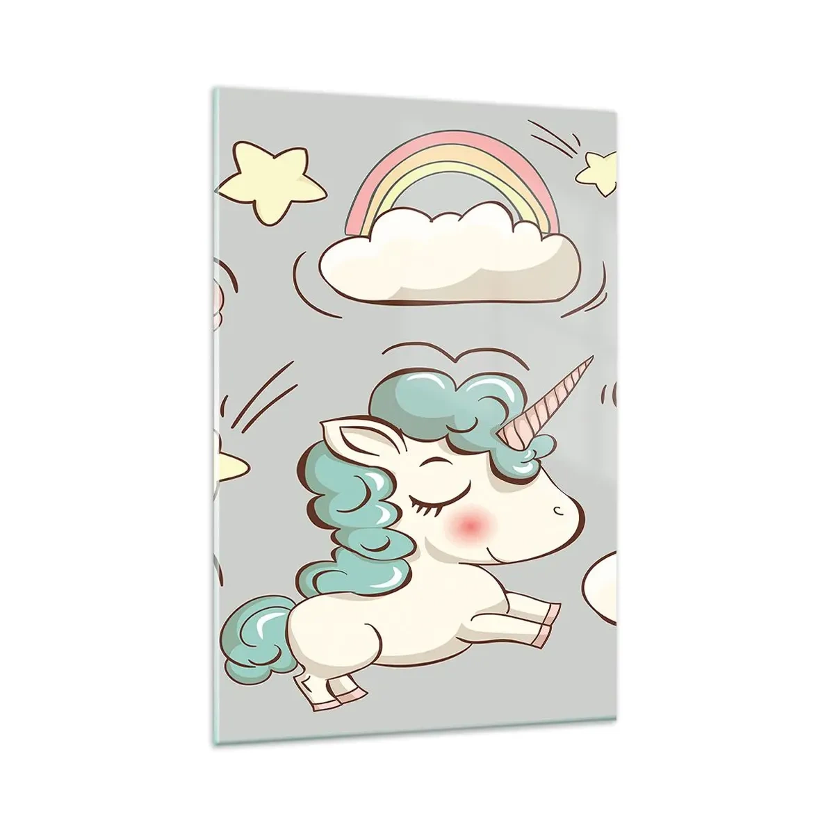 Glass picture - For Sure They Exist… - 80x120 cm