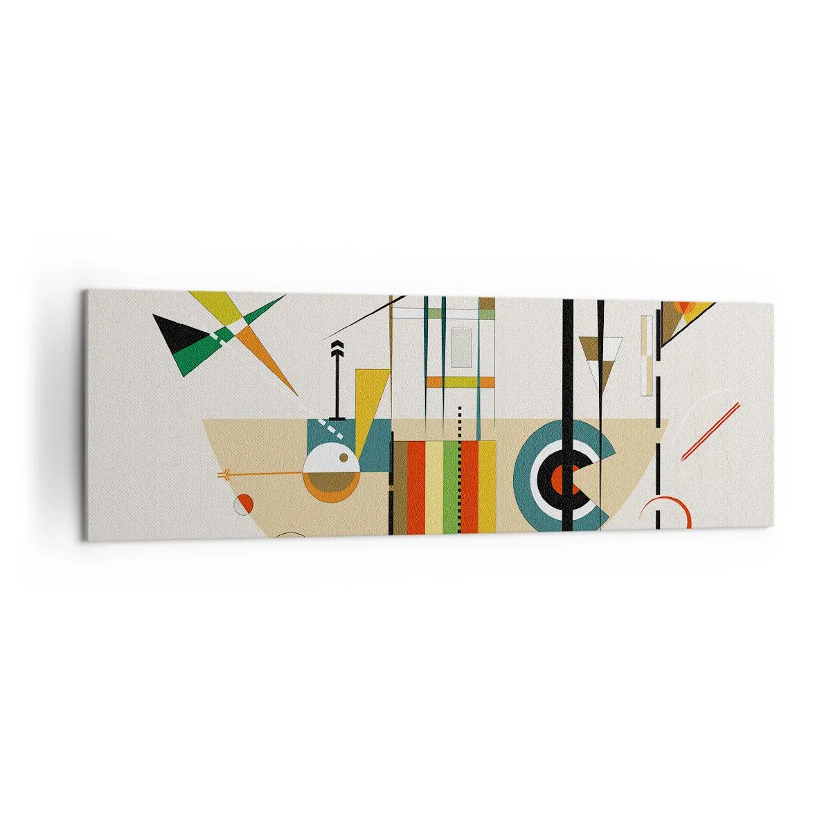 Canvas picture - And the World Laughs - 160x50 cm