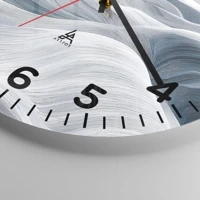 Clock face with numbers