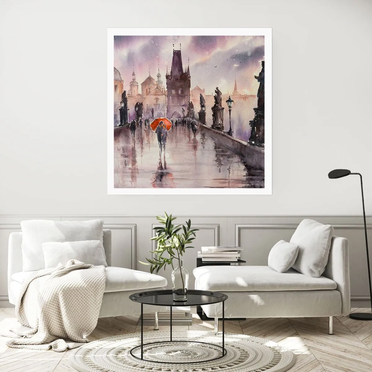Poster - Peaople Don't Change - 50x50 cm