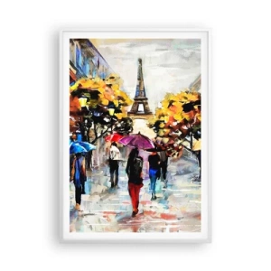 Poster in white frmae - Especially Beautiful in Autumn - 70x100 cm