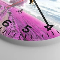 Clock face with numbers