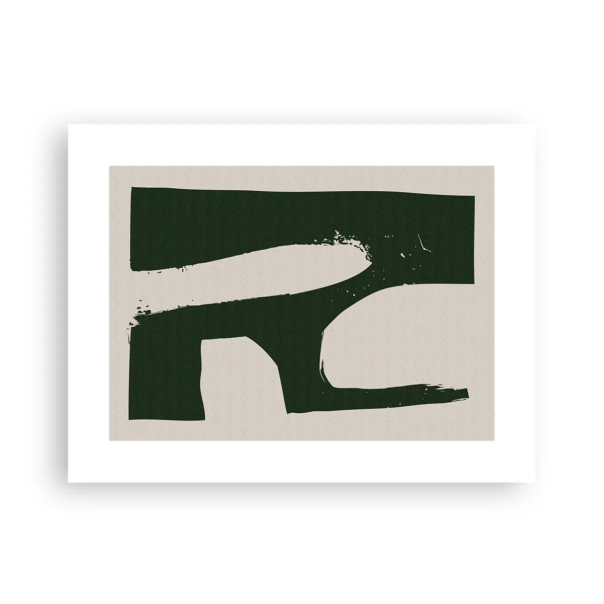 Poster - Whiteness of the Bay - 40x30 cm