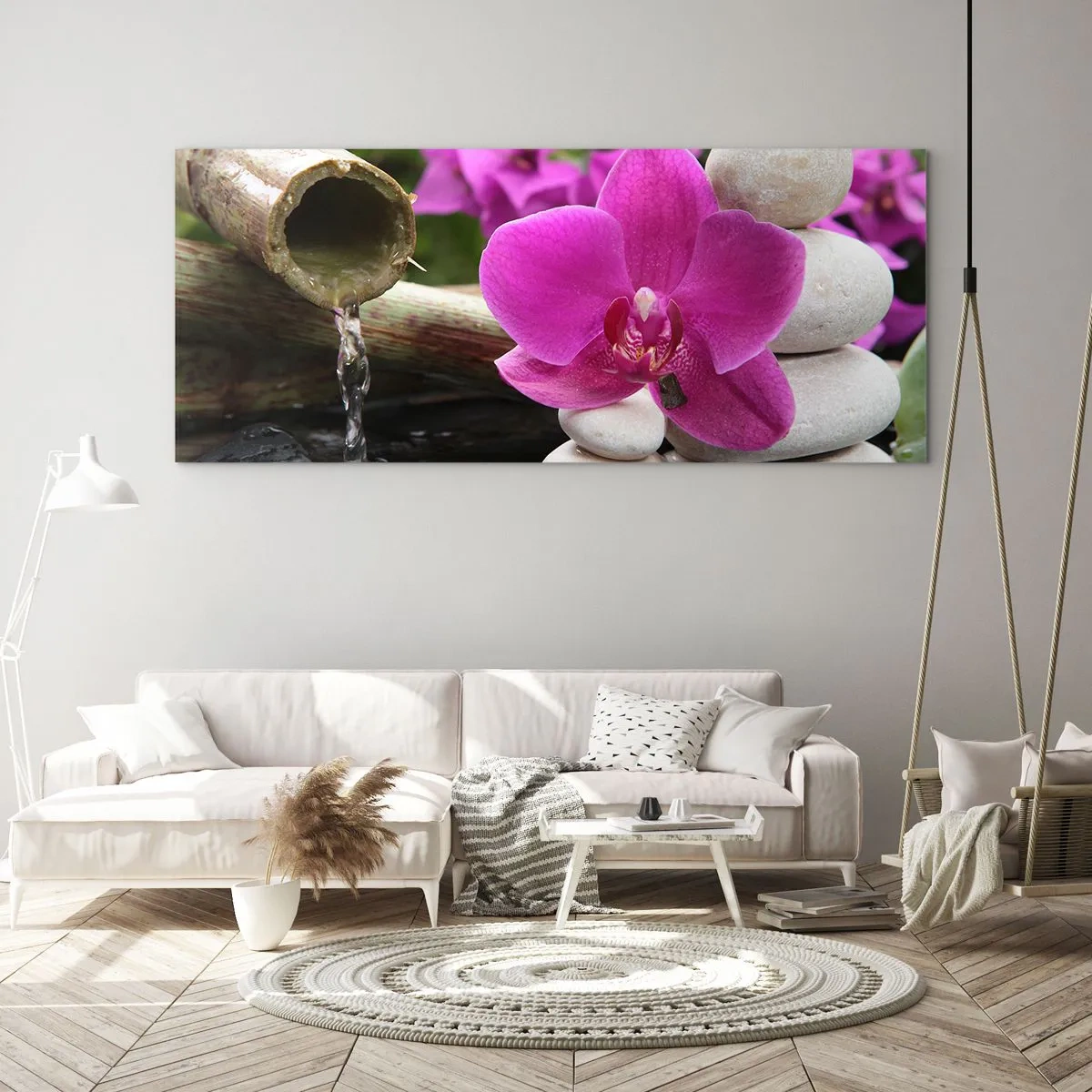 Glass picture - You Are Already Resting - 90x30 cm