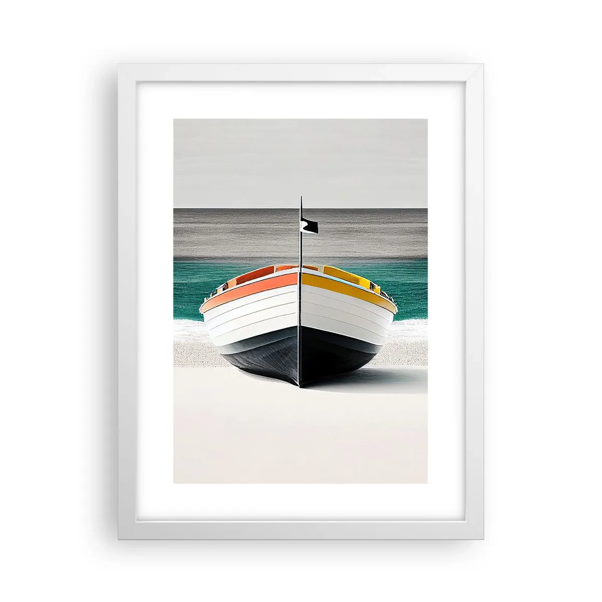 Poster in white frmae - In Its Place - 30x40 cm
