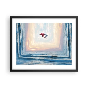 Poster in black frame - To Another Dimension - 50x40 cm