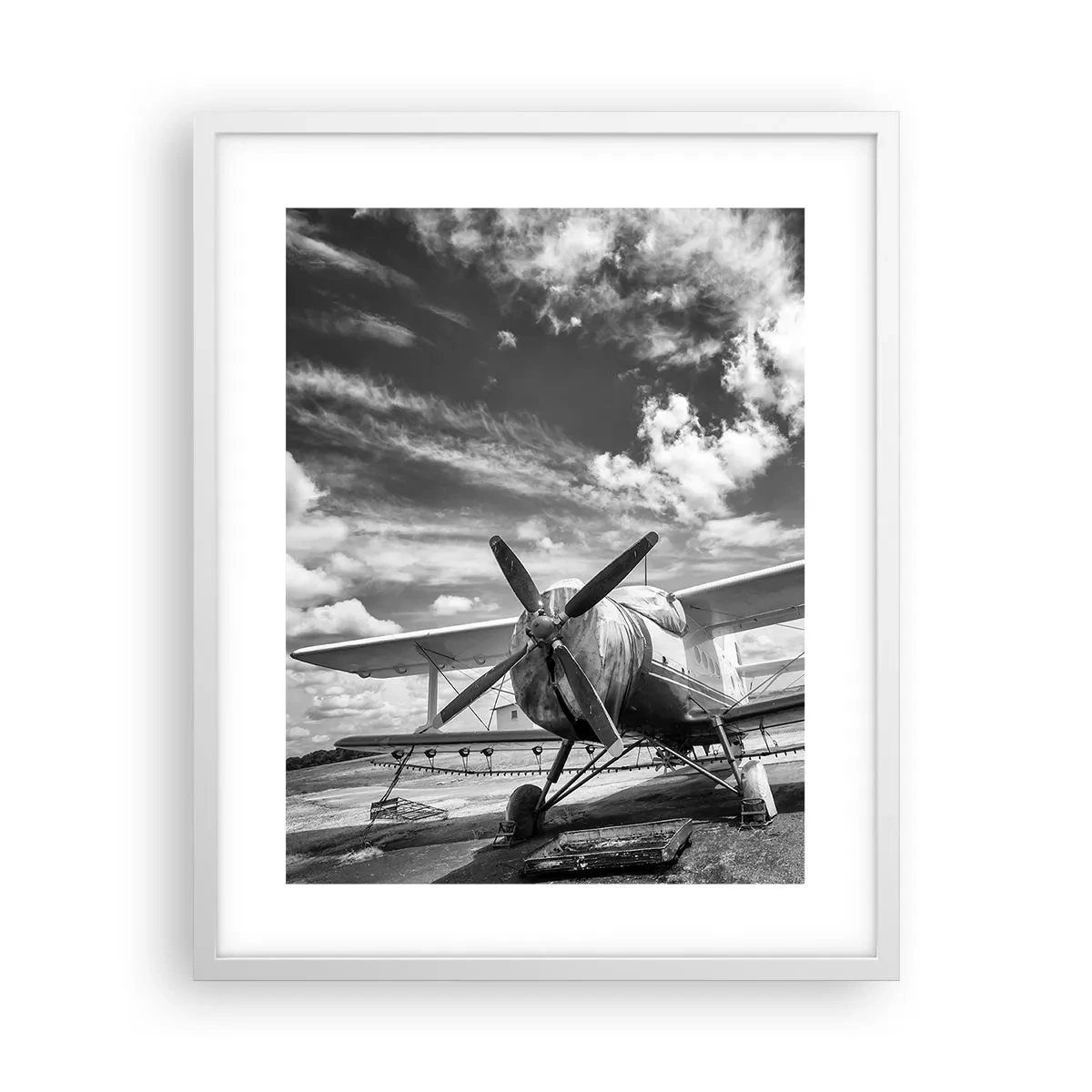 Poster in white frmae - I Can't Wait! - 40x50 cm