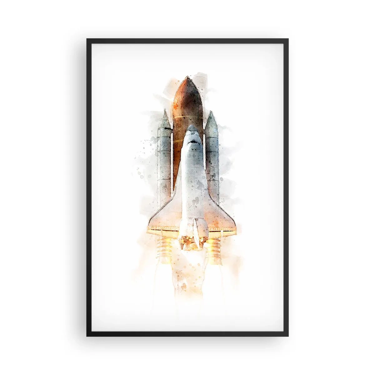 Poster in black frame - Explorers Get Ready - 61x91 cm