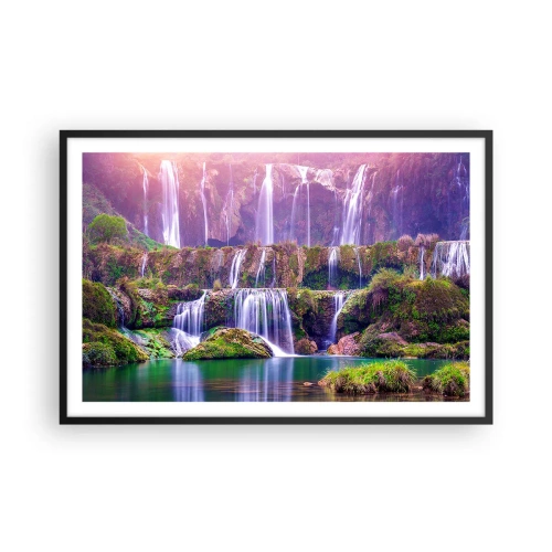 Poster in black frame - Stairway to Heaven - 91x61 cm