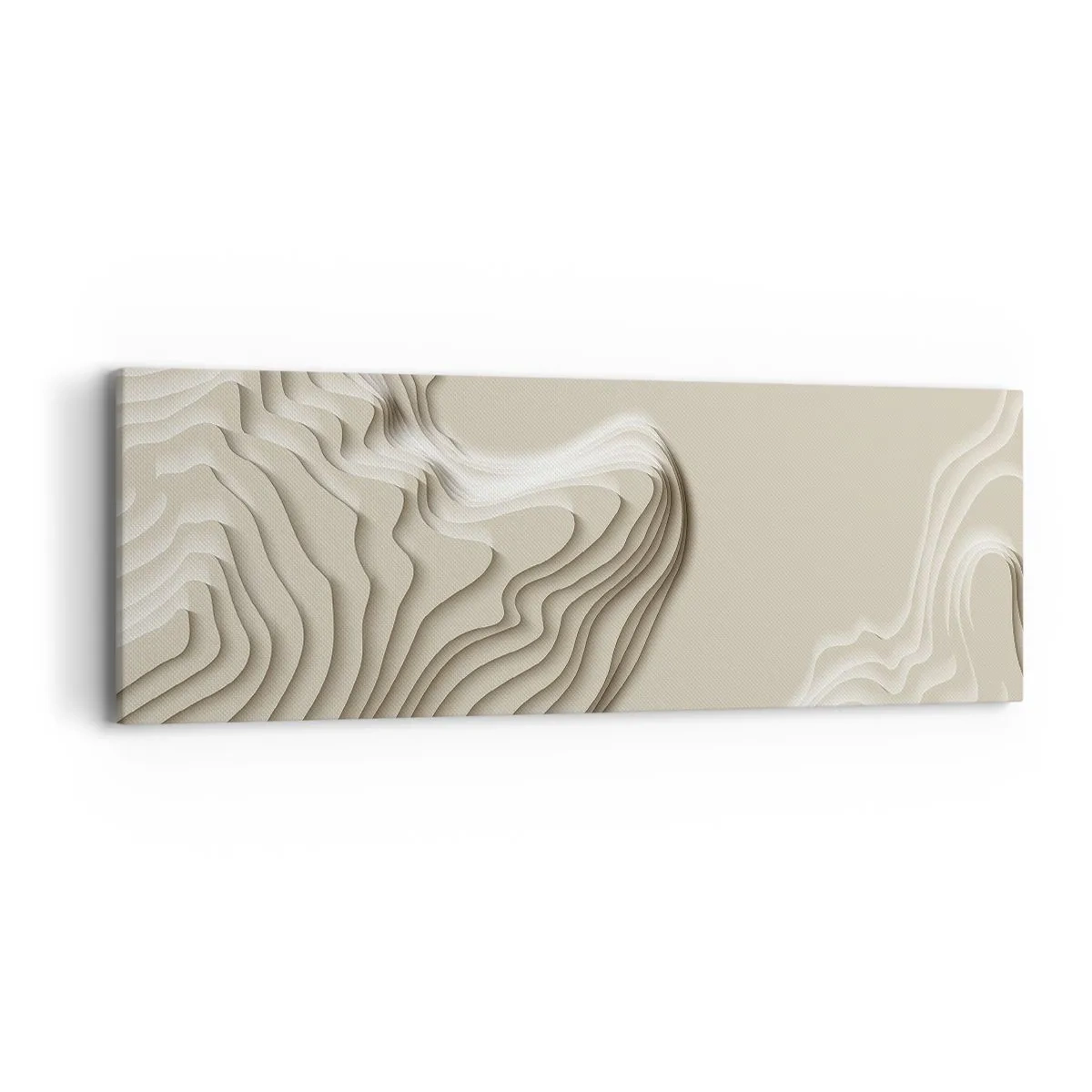 Canvas picture - Topography of Art. - 90x30 cm