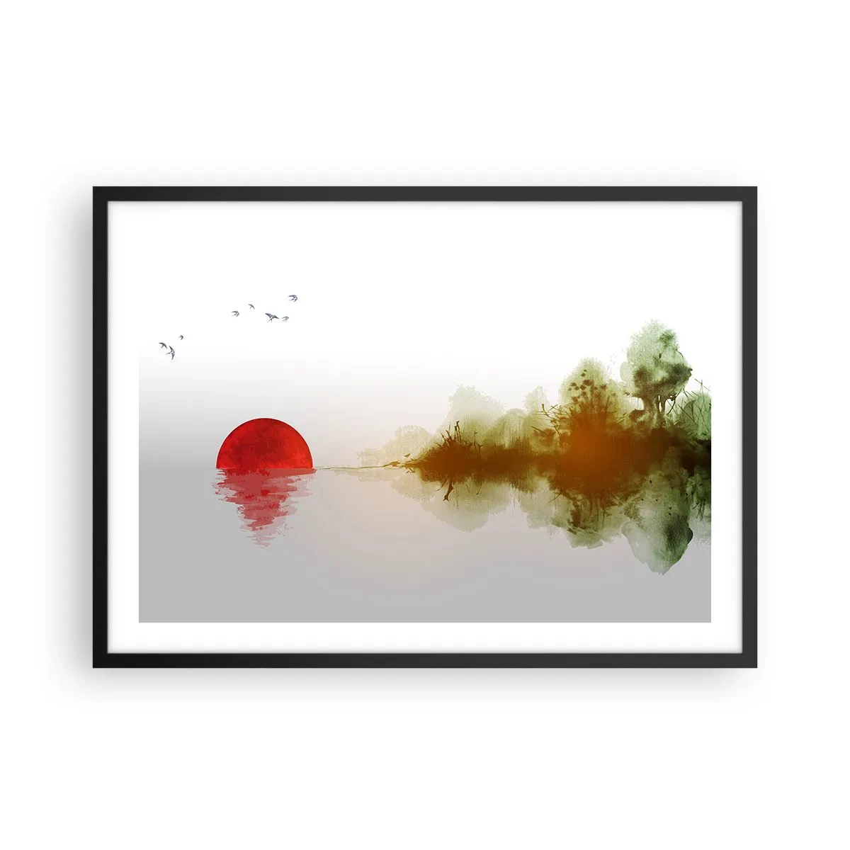 Poster in black frame - Promise of Peace - 70x50 cm