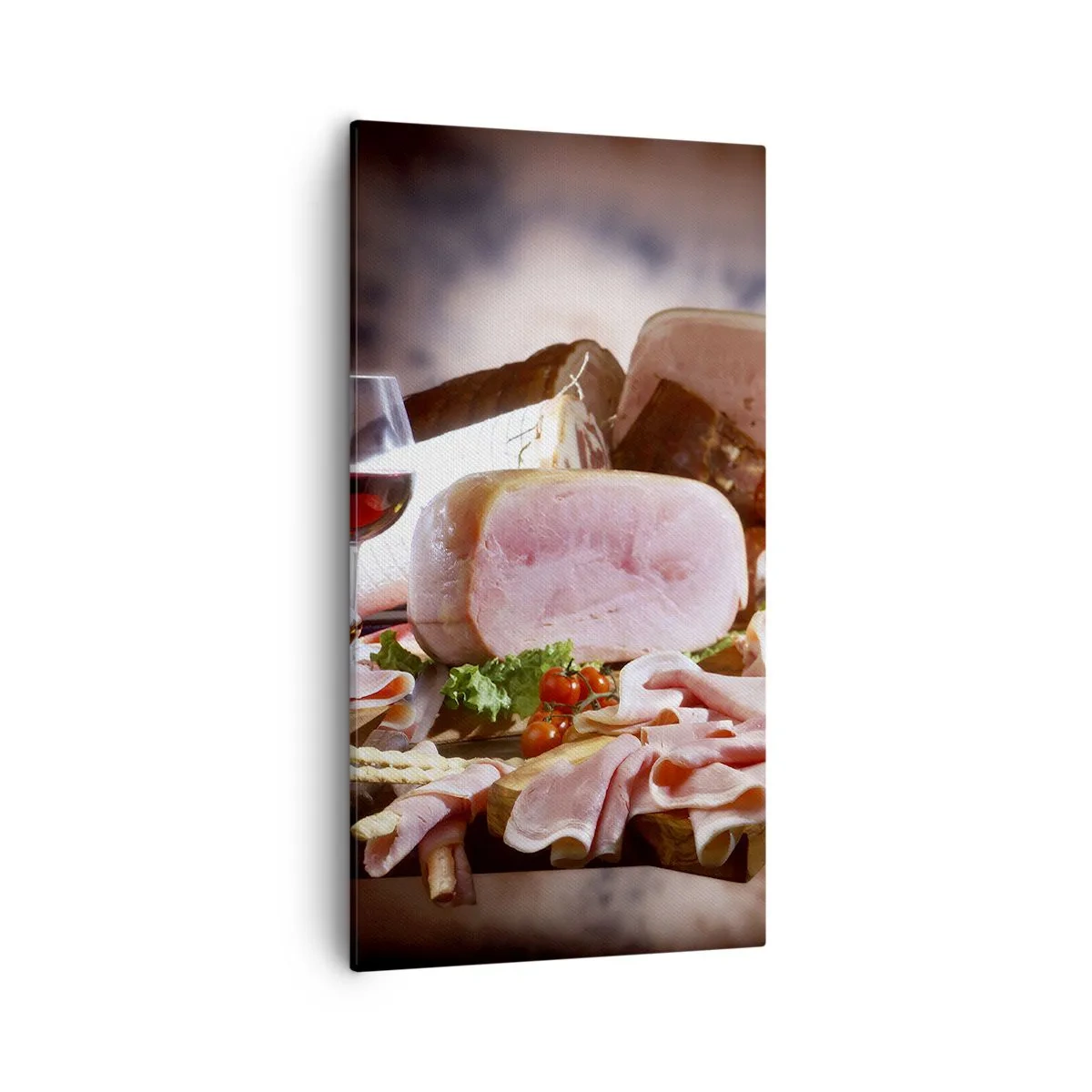 Canvas picture - Culinary Dream with a Decanter - 55x100 cm