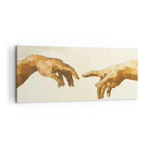 Canvas picture - God's Geometry - 120x50 cm