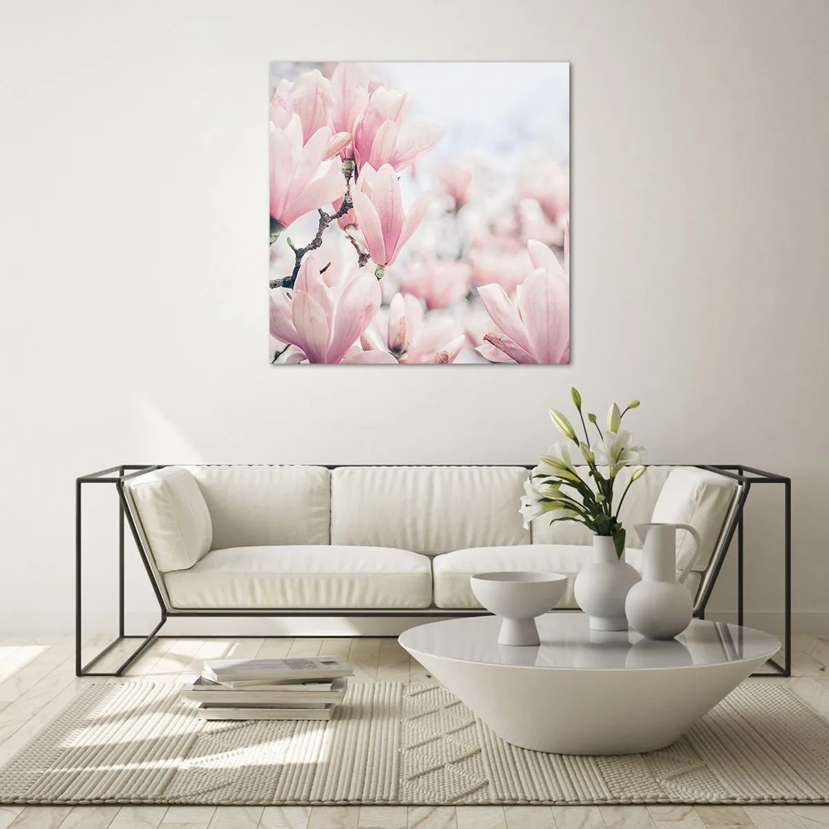 Glass picture - Ideal of Subtlety - 30x30 cm