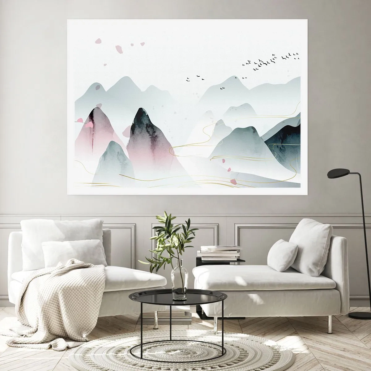 Poster - Over the Peaks - 91x61 cm