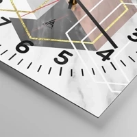 Clock face with numbers