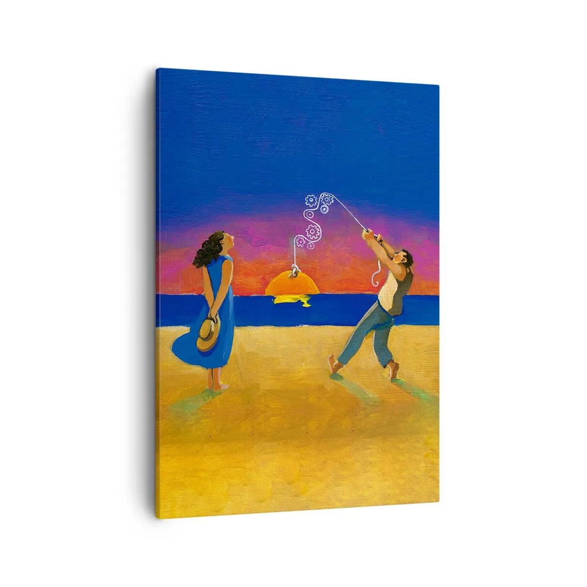Canvas picture - More than a Star from the Sky - 50x70 cm