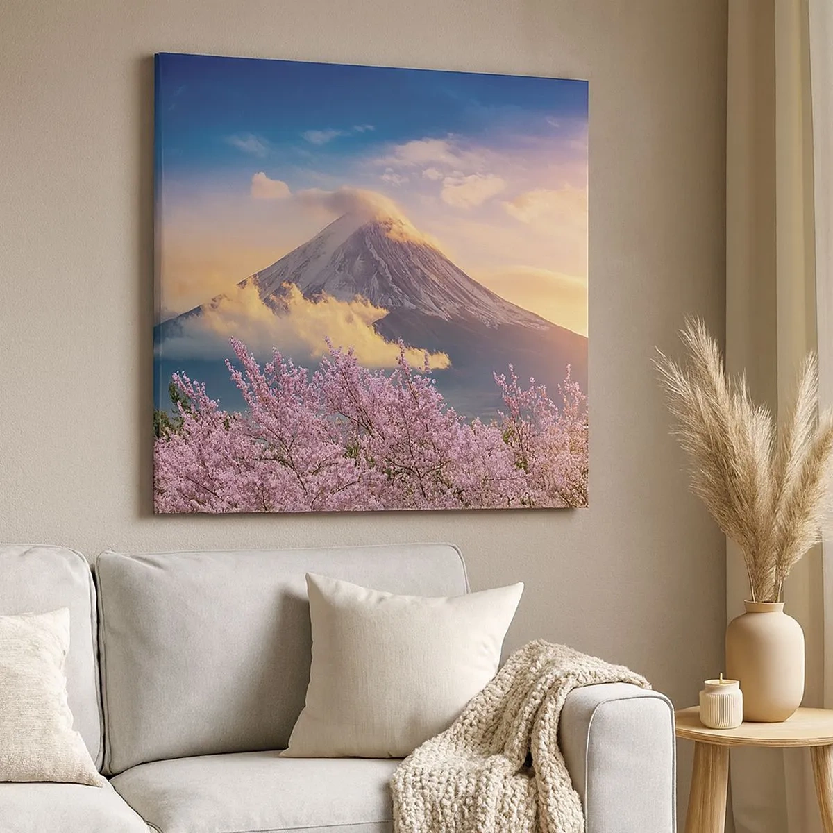 Canvas picture - Japanese Sanctity - 30x30 cm