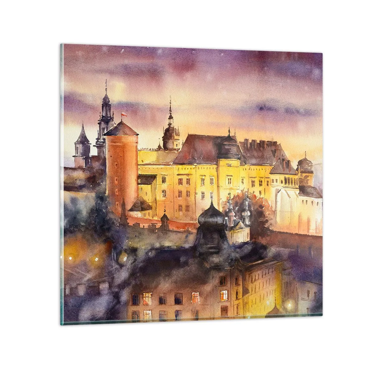 Glass picture - History and Fairytale - 60x60 cm