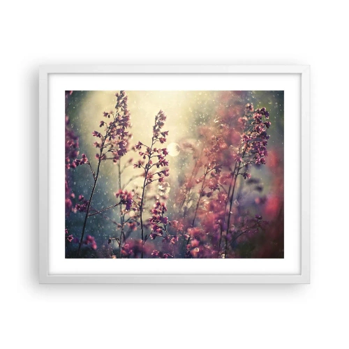Poster in white frmae - Secret Garden - 50x40 cm