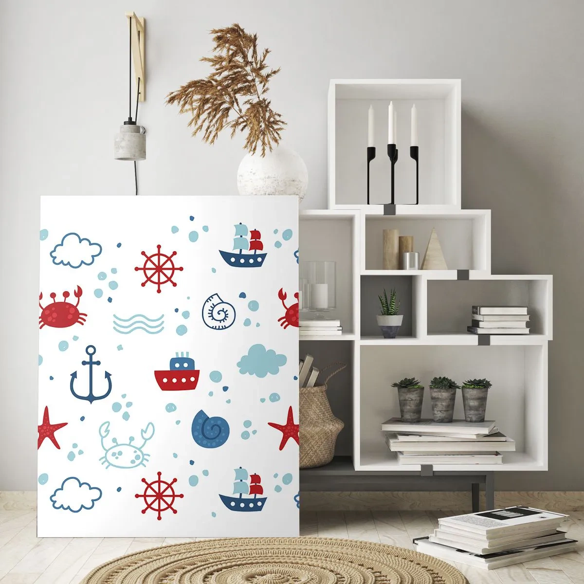 Glass picture - Sea Tale - 70x100 cm