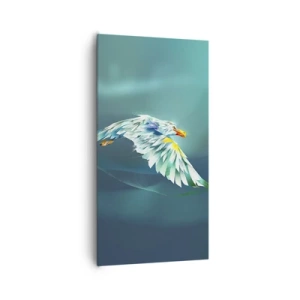 Canvas picture - Flight of an Eagle - 65x120 cm