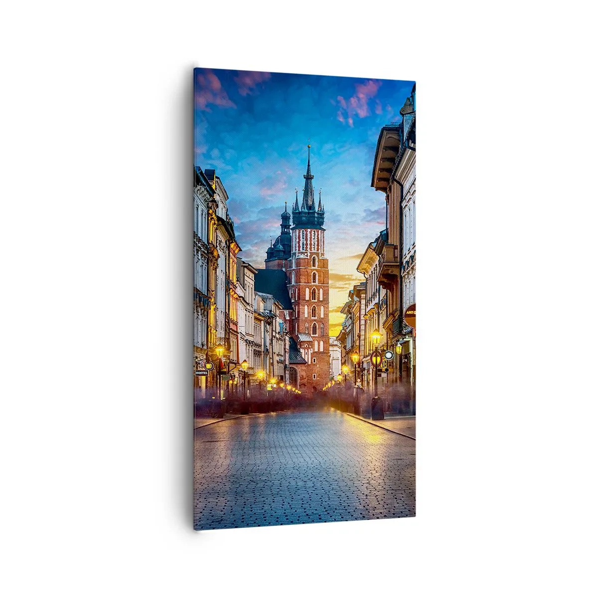 Canvas picture - Charm of Cracow - 65x120 cm