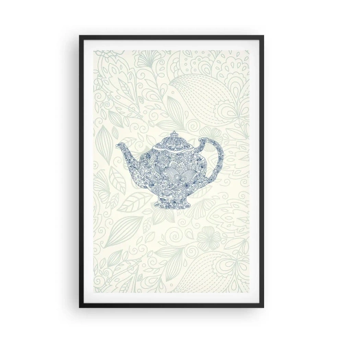 Poster in black frame - Charm of Tea - 61x91 cm