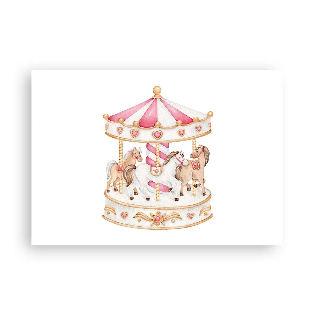 Poster - Sweet World of Childhood - 100x70 cm