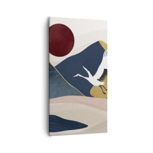 Canvas picture - Another Day Has Flown By - 55x100 cm