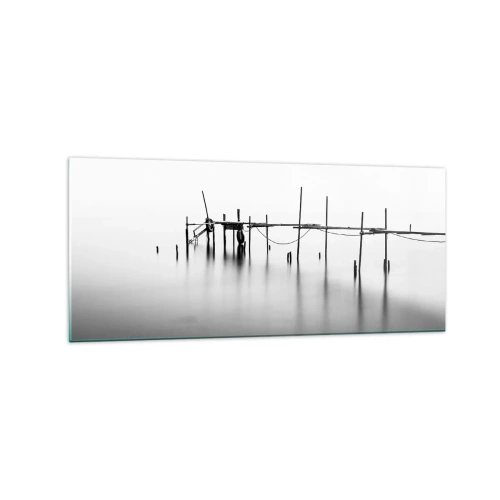 Glass picture - And If the World Doesn't Exist? - 120x50 cm