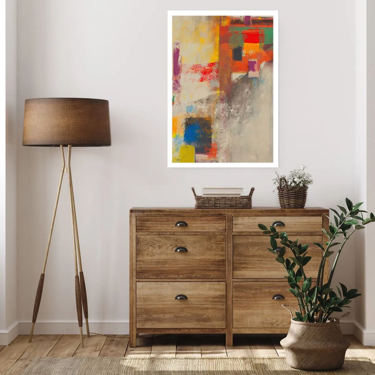 Poster - Geometry of Colours - 50x70 cm
