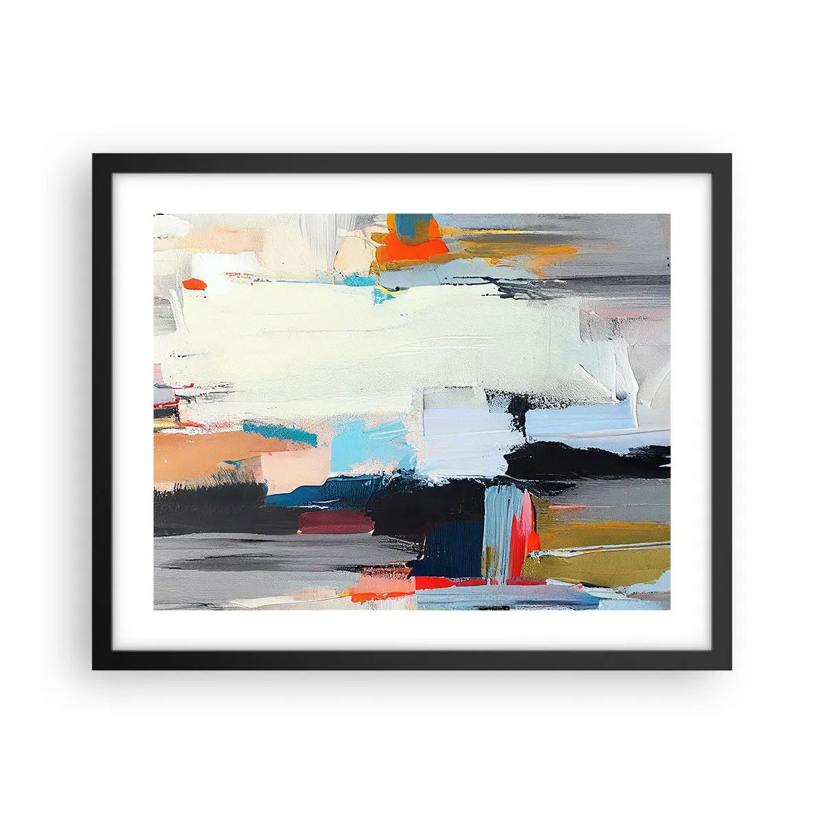 Poster in black frame - Is There a Method? - 50x40 cm