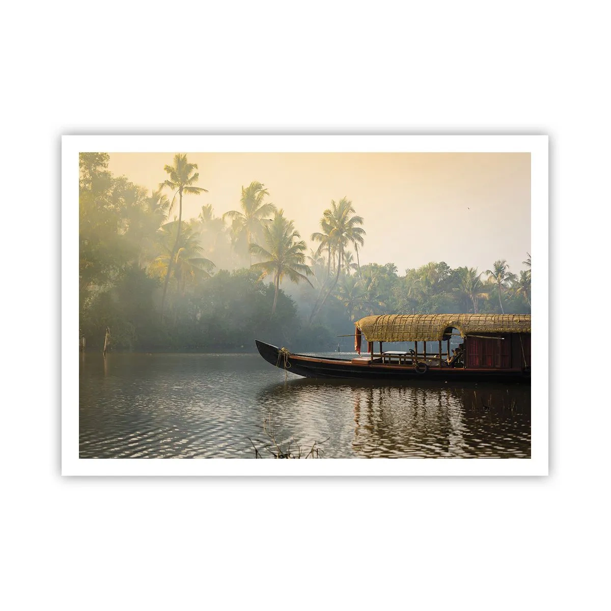 Poster - House on the River - 100x70 cm