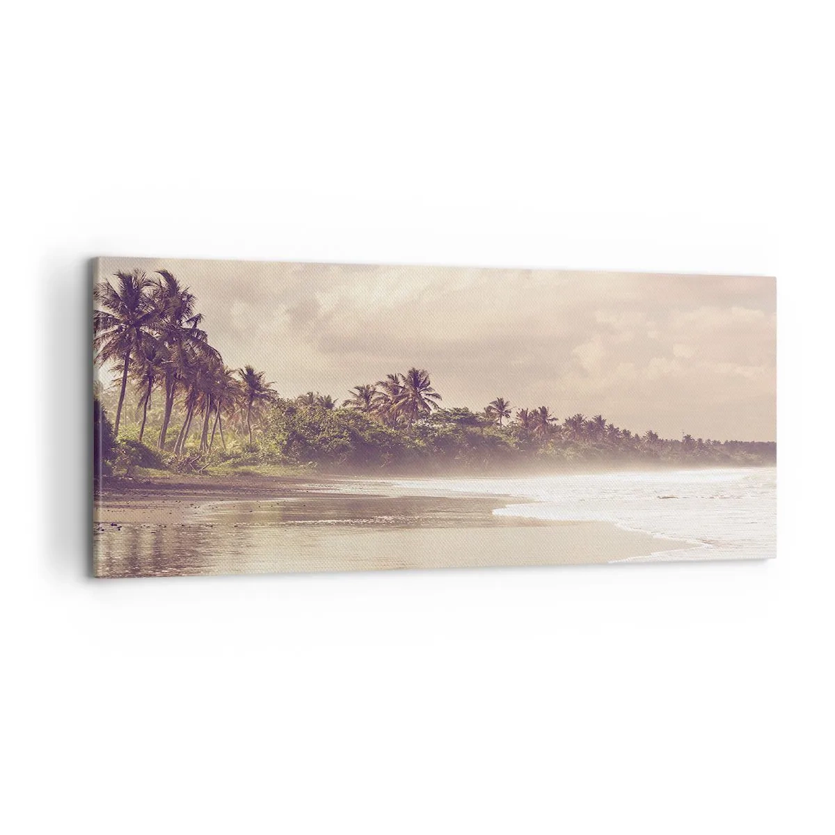 Canvas picture - Caress of the Waves - 100x40 cm