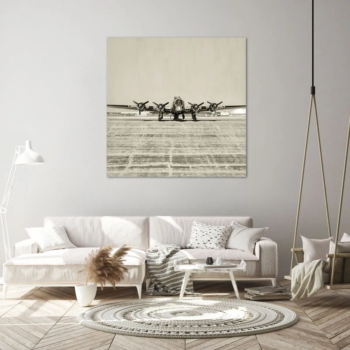 Canvas picture - Ready as Always - 70x70 cm