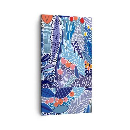 Canvas picture - Hawaian Garden - 45x80 cm
